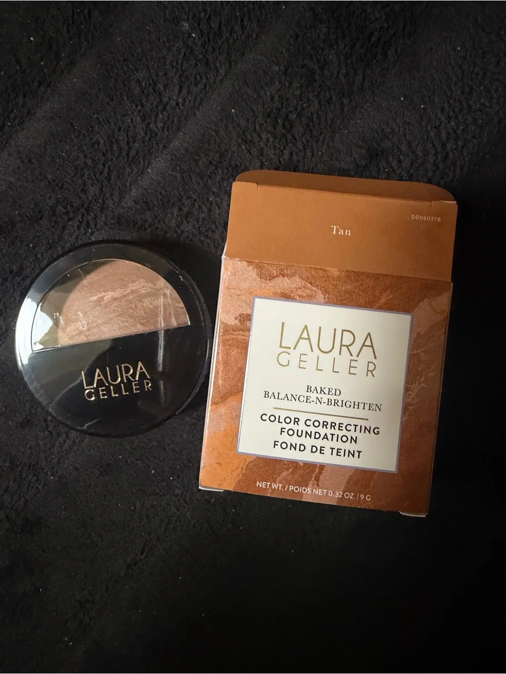 Laura Geller Baked Balance-n-Brighten Foundation - Brown Marble Deep or Tan